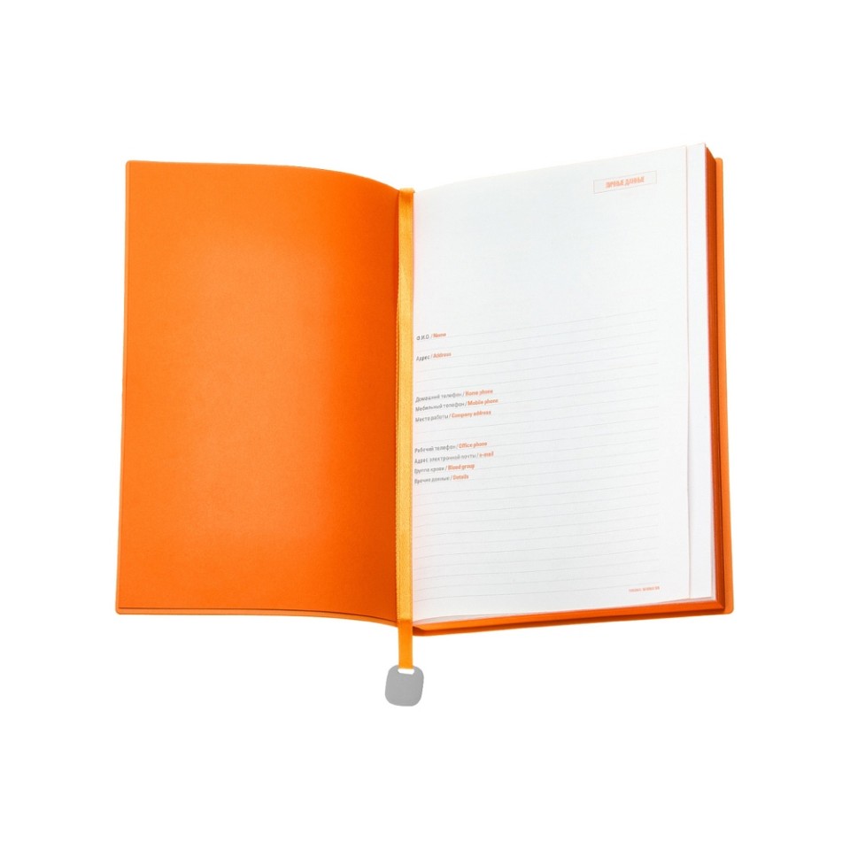 Ежедневник А5 недатированный «Mercury», белый