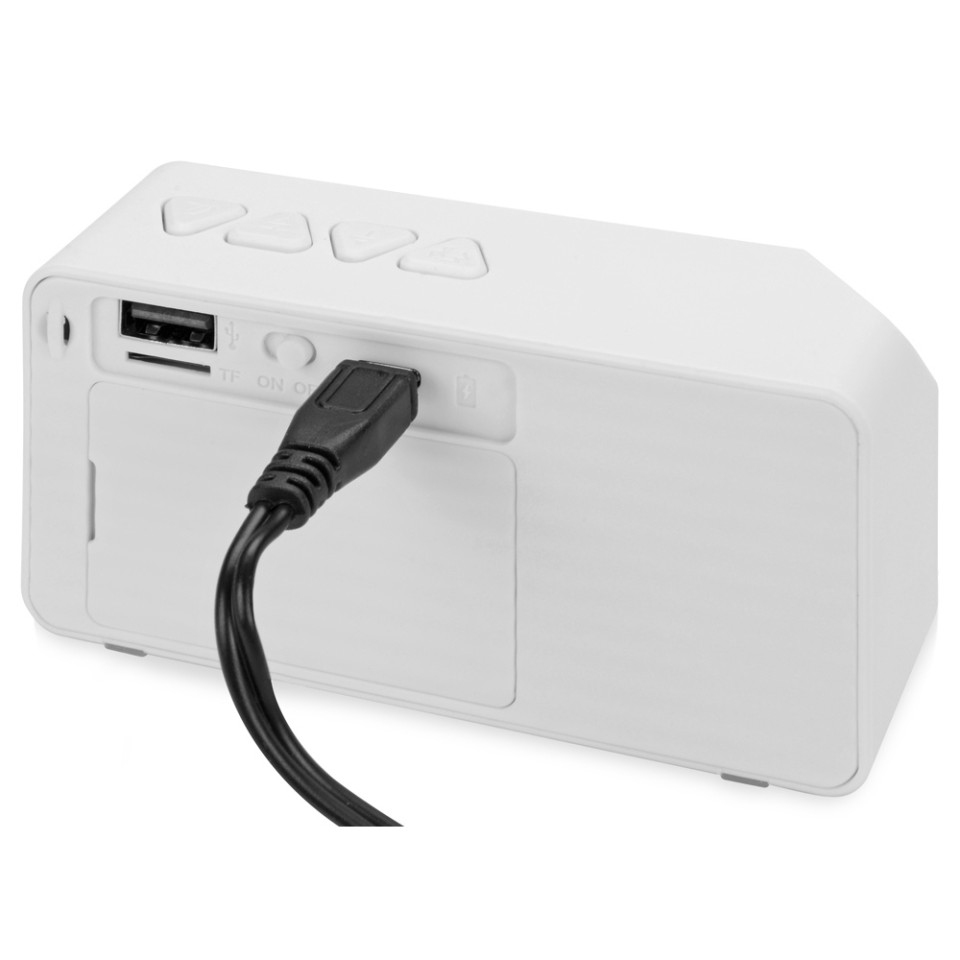 Портативная колонка "Bermuda" с функцией Bluetooth, белый