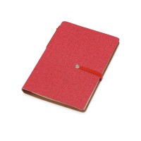 Блокнот А6 «Write and stick» с ручкой и набором стикеров, красный