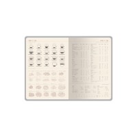 Ежедневник недатированный А5  "La Manche", темно-синий