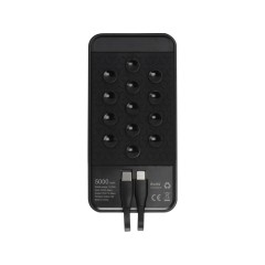 Портативное беспроводное зарядное устройство «Octopus Air», 5000 mAh, черный