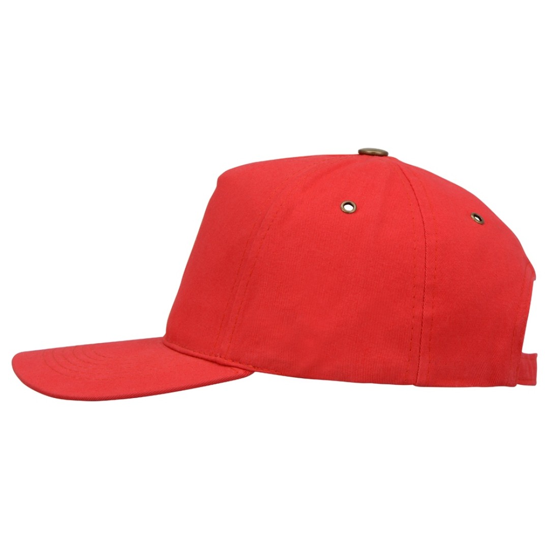 Бейсболка "New York" 5-ти панельная, красный