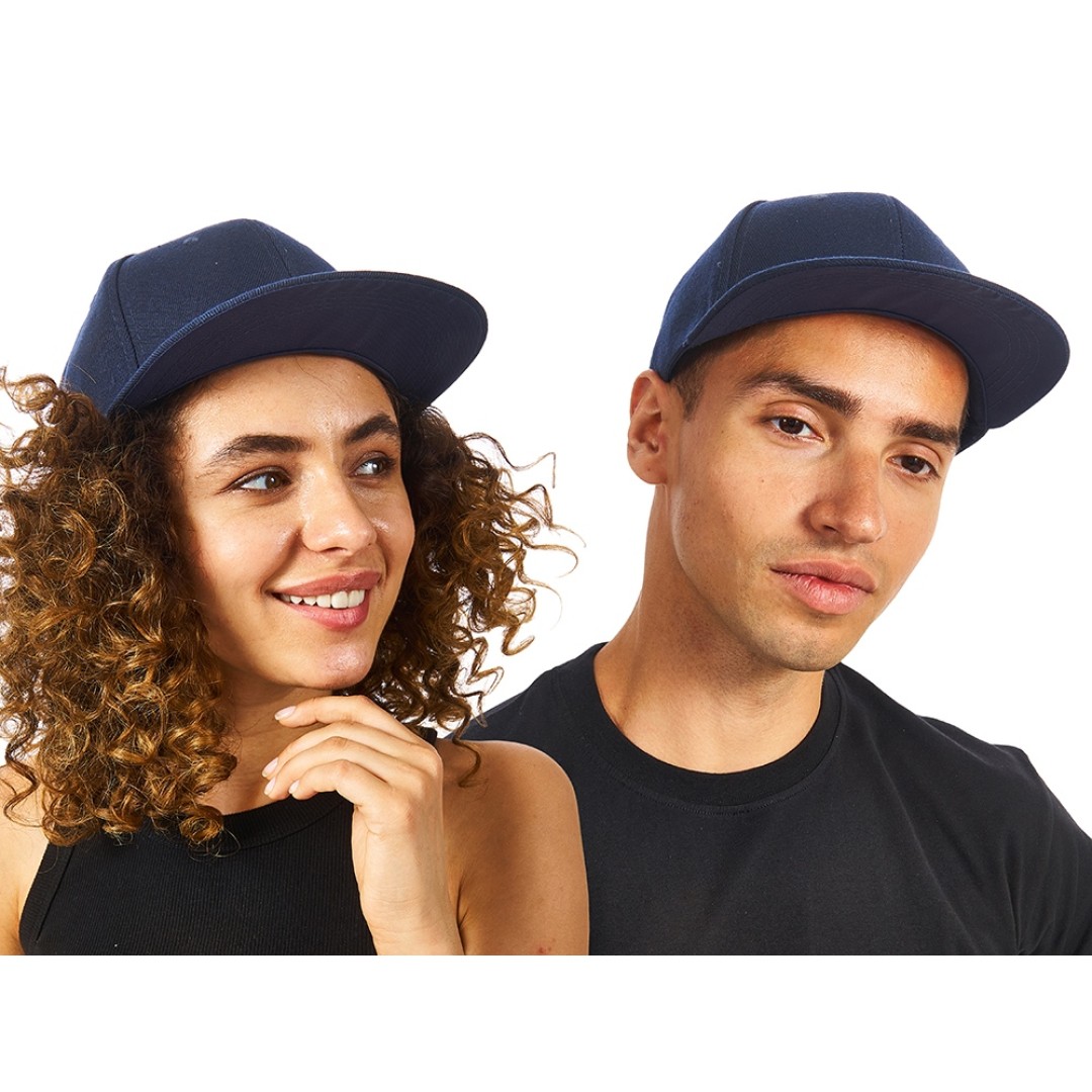 Бейсболка с прямым козырьком «Los Angeles 2.0», темно-синий