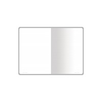 Тетрадь с каменной бумагой А5 "Carrara" 40 л., линейка, оранжевый