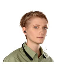 Беспроводные наушники с микрофоном «Soundway», черный/белый