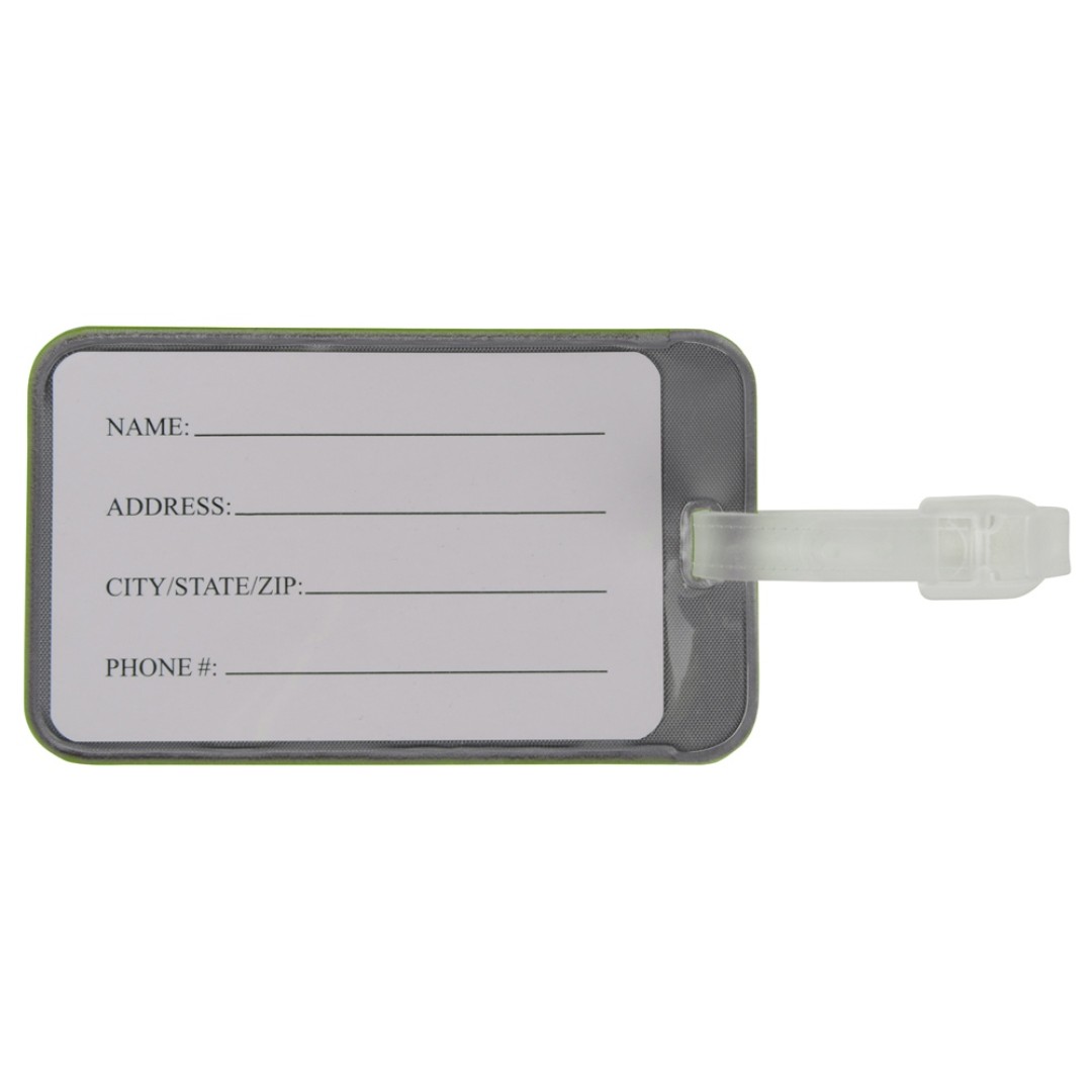 Бирка для багажа "Voyage" 2.0, зеленое яблоко