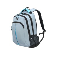 Рюкзак TORBER ROCKIT серый/голубой, полиэстер/добби, 32x15x46 см, 22 л