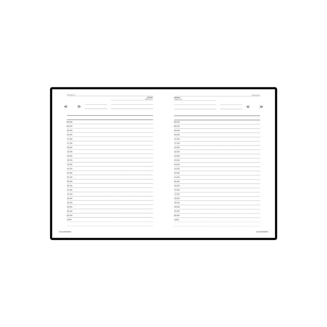 Ежедневник А6 недатированный «Бумвинил», черный