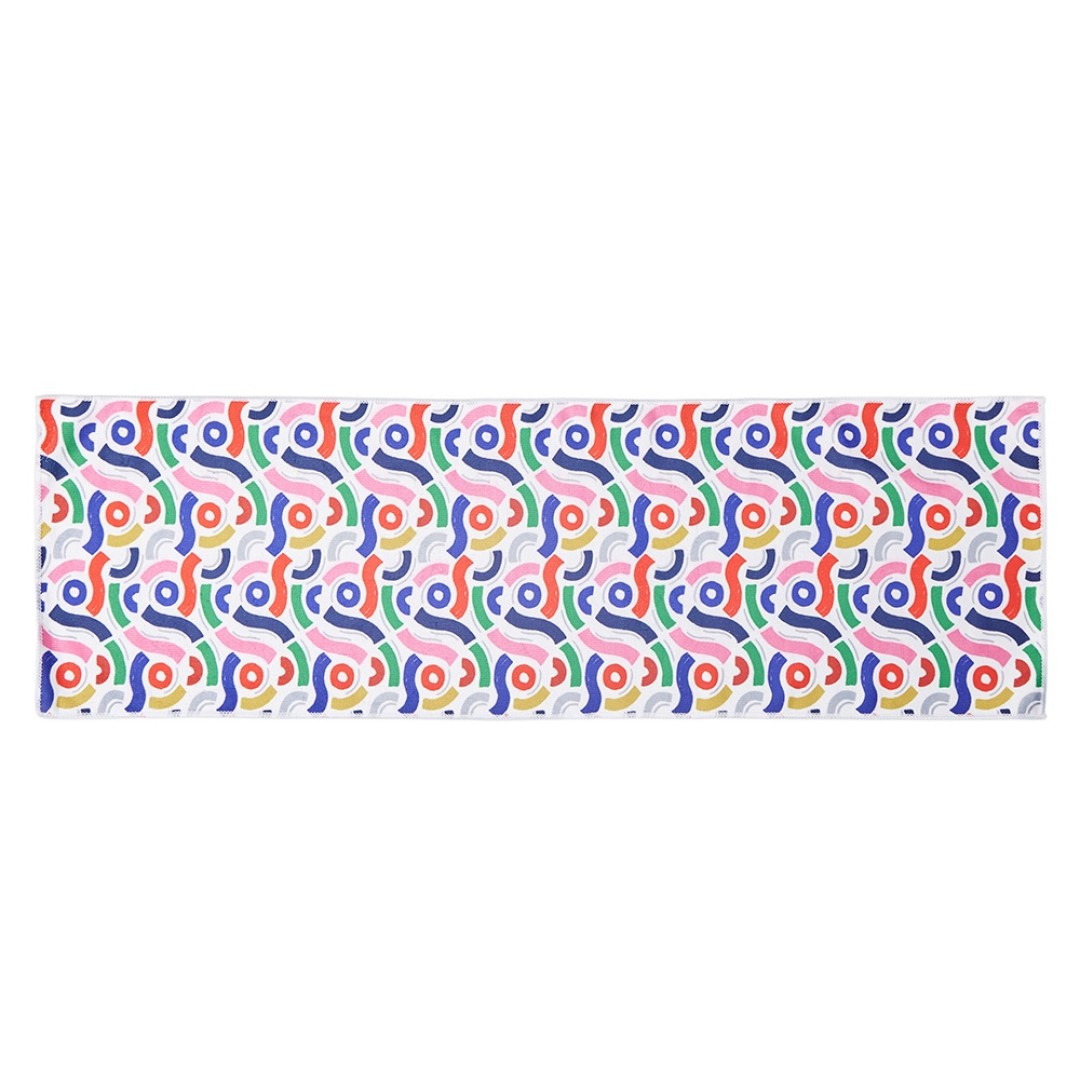 Полотенце из микрофибры с возможностью полноцветной сублимационной печати с одной стороны  30*100 см