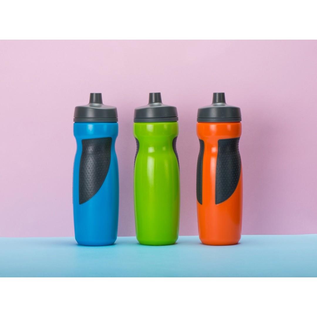 Спортивная бутылка «Flex» 709 мл, зеленый/серый