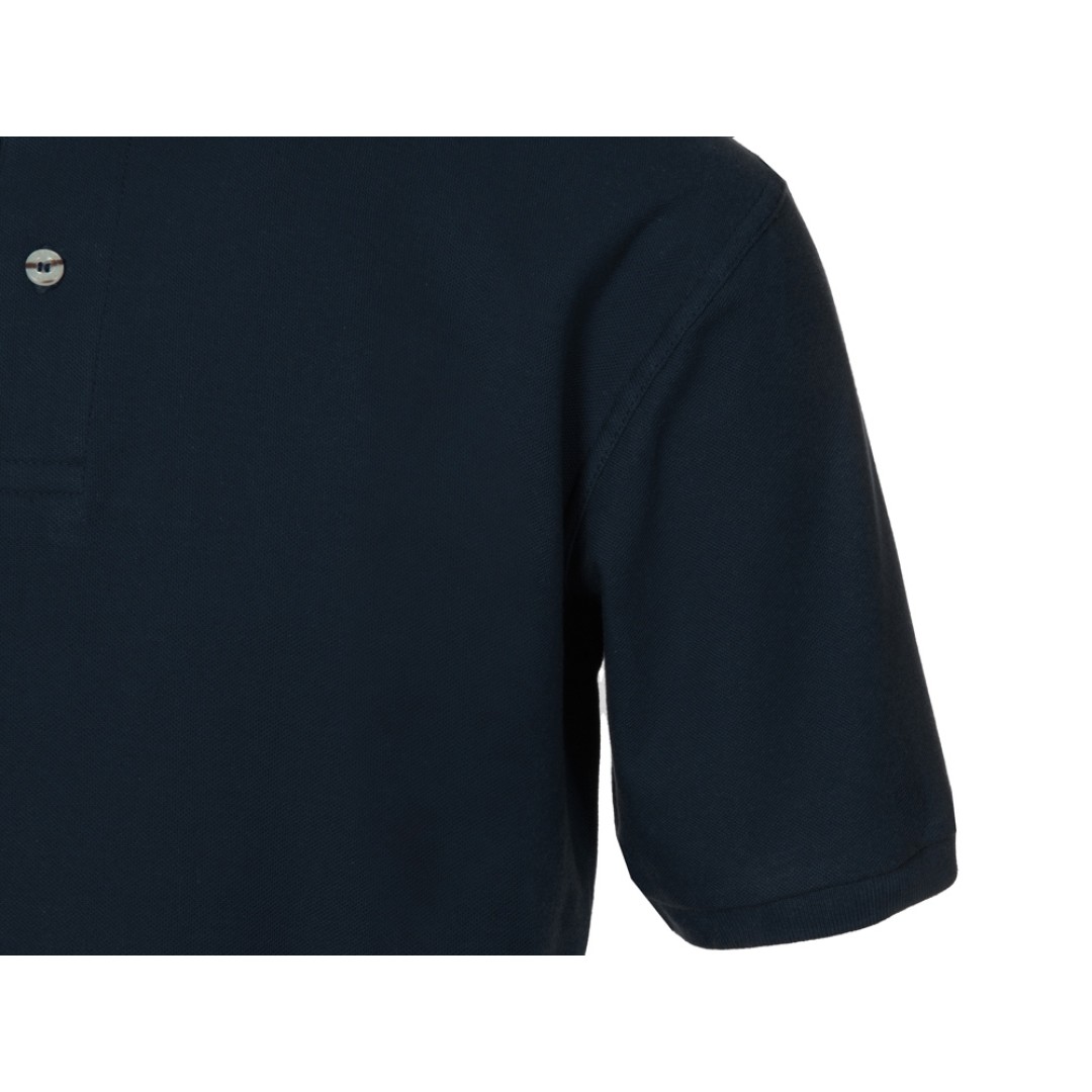 Рубашка поло "Boston 2.0" мужская, темно-синий