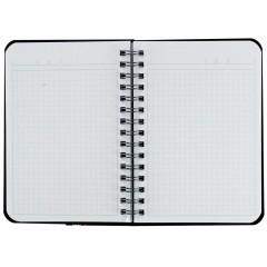 Бизнес - блокнот А6 (99 х 139 мм.) "Офис-Лайн" 80 л., синий