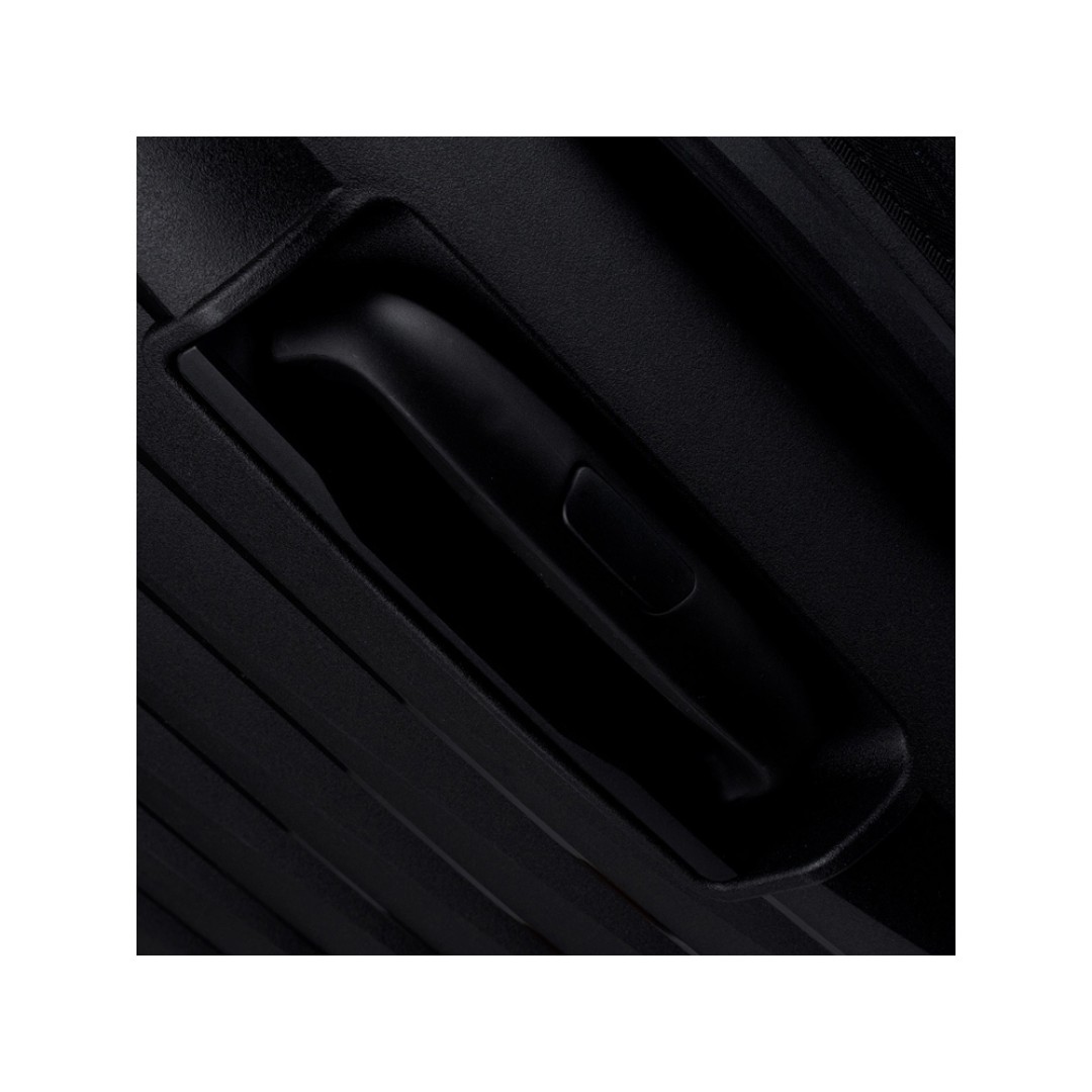 Чемодан Eberhart Dune средний М полипропилен черный 46D-009-424