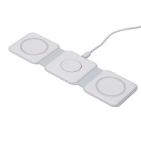 Беспроводное зарядное устройство 3-в-1 «Road», 15 Вт, белый