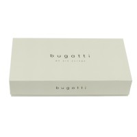 Кошелёк женский BUGATTI Sina, зеленый, воловья кожа/полиэстер, 13,7х3х9,5 см