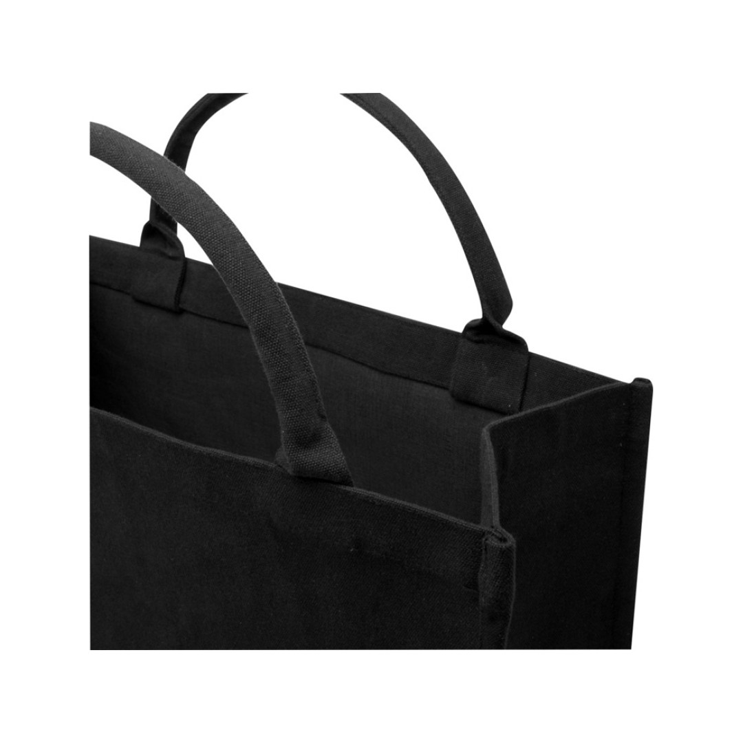 Page эко-сумка для книг из переработанного материала Aware™ плотностью 500 г/м2 - Черный