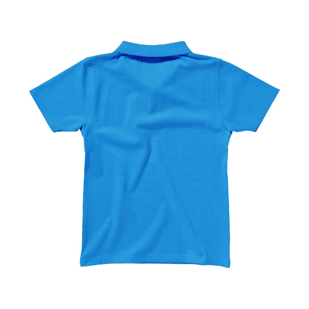 Рубашка поло "First" детская, голубой