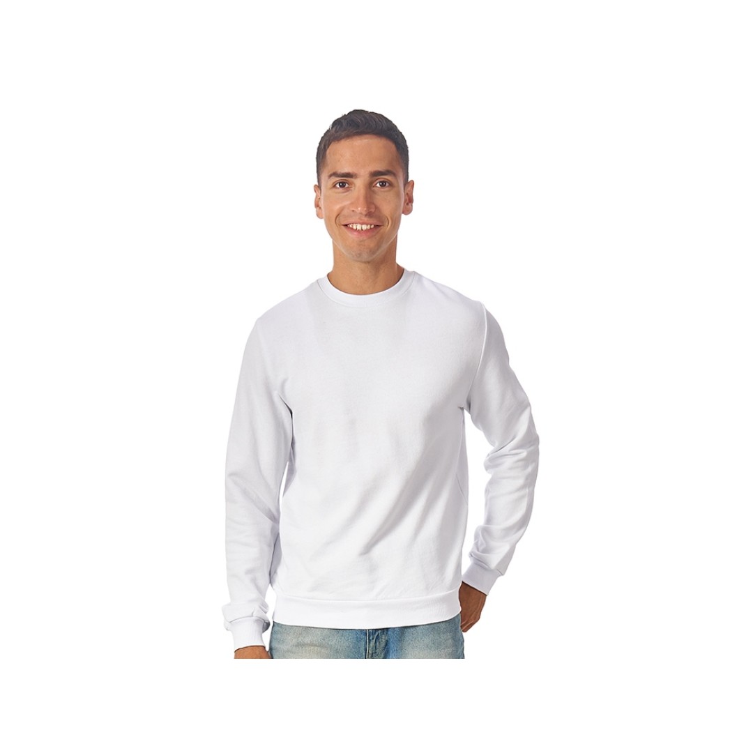 Свитшот Monaco унисекс, белый