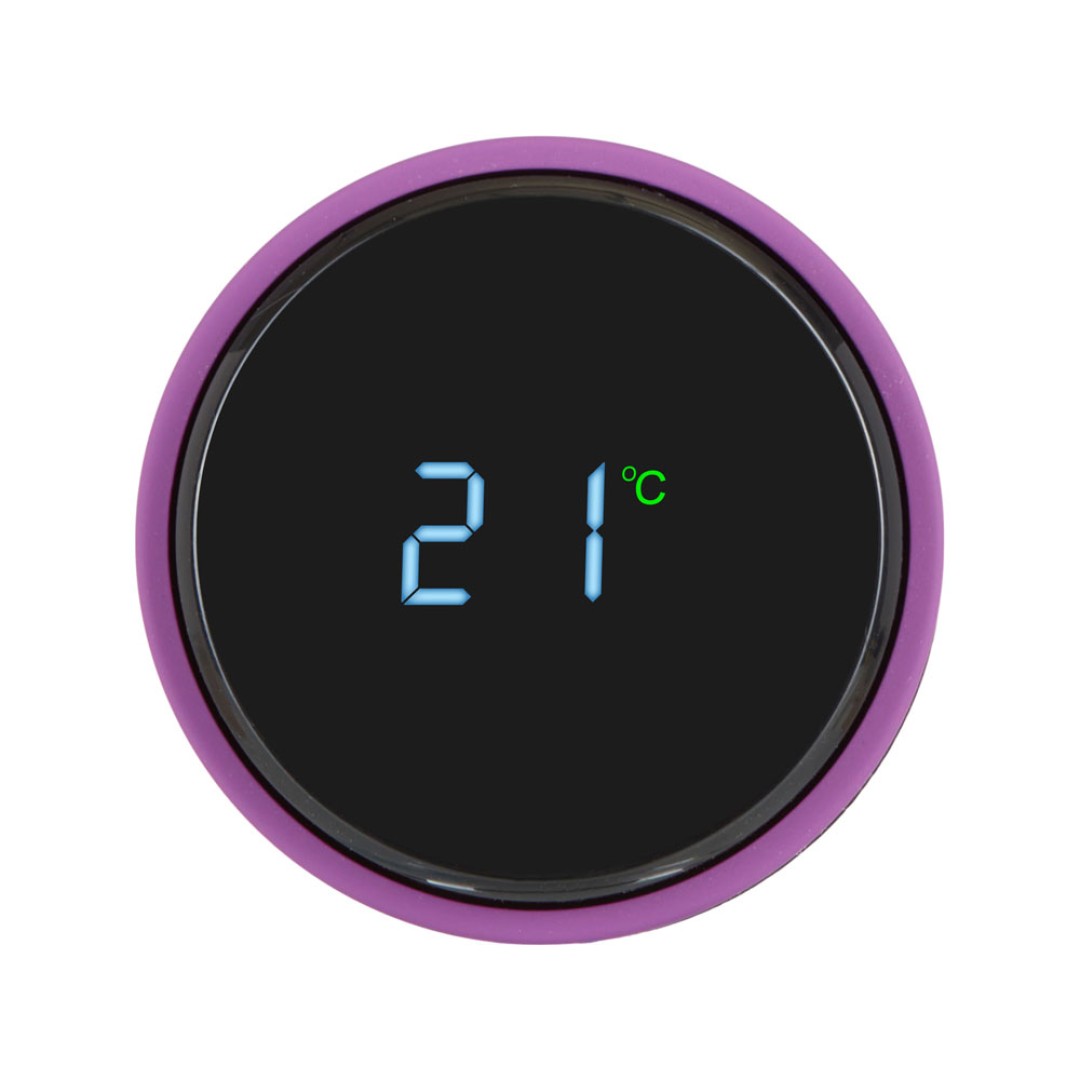 Вакуумный термос «Module X» с индикатором температуры, 500 мл, тубус, фиолетовый 2603C