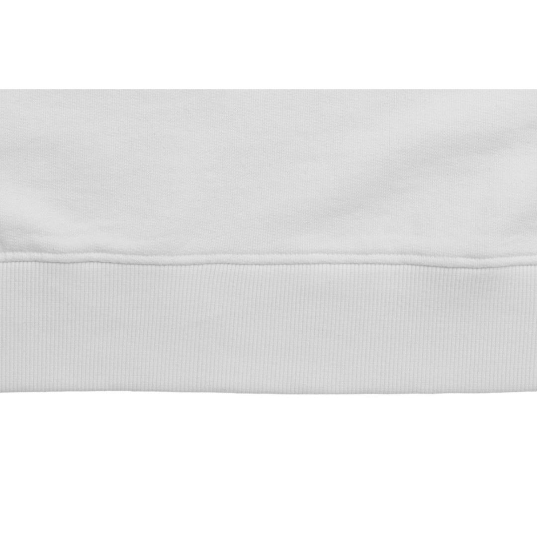 Толстовка оверсайз с капюшоном на молнии «Monaco», белый