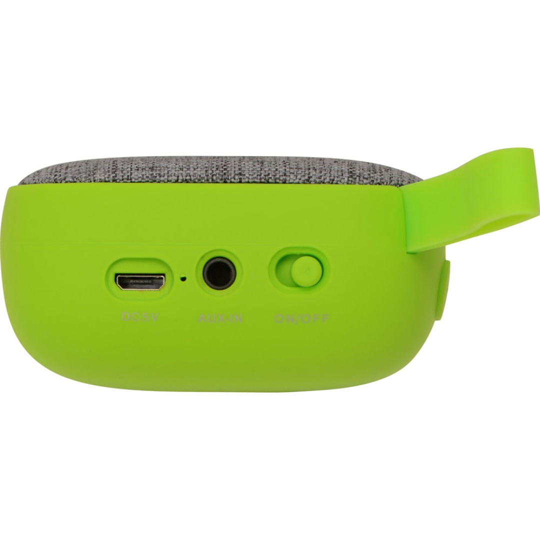 Портативная колонка Arietta, зеленое яблоко