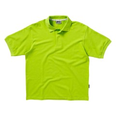 Рубашка поло "Forehand" мужская, зеленое яблоко