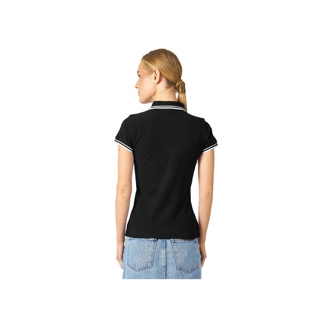 Рубашка поло "Erie" женская, черный