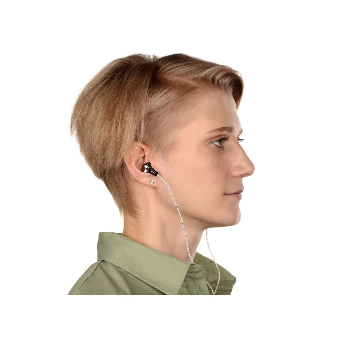 Набор с наушниками и зарядным кабелем 3-в-1 "In motion", серый