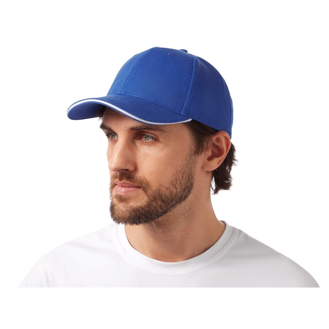 Бейсболка «Cancun», классический синий/белый