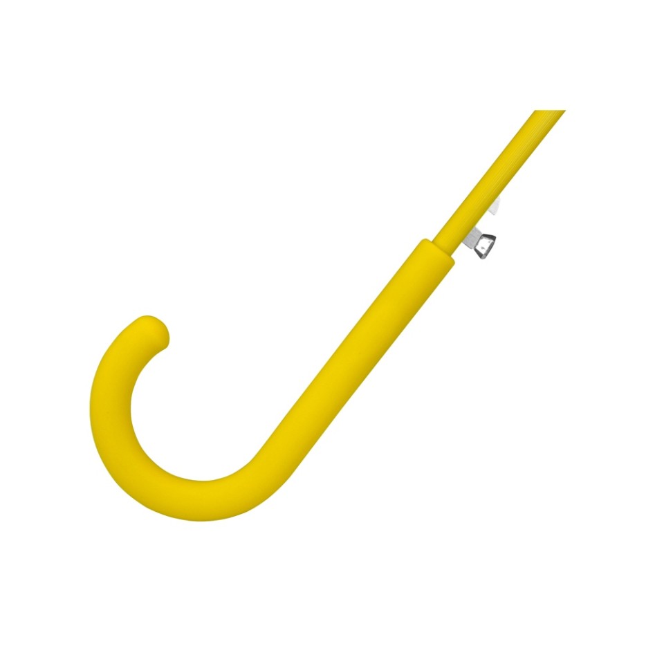 Зонт-трость "Color" полуавтомат, желтый