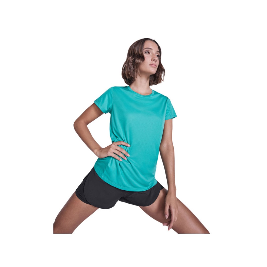 Футболка «Estoril» женская, тропический бирюзовый