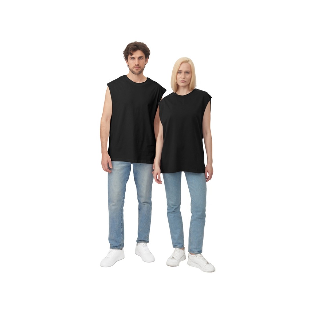 Майка оверсайз «Berlin», унисекс, черный