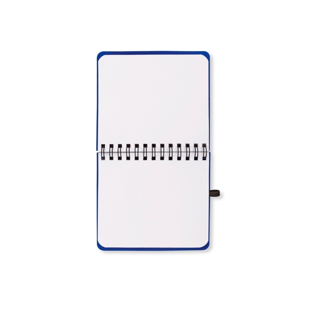 Блокнот А6 "Журналист" с ручкой, синий