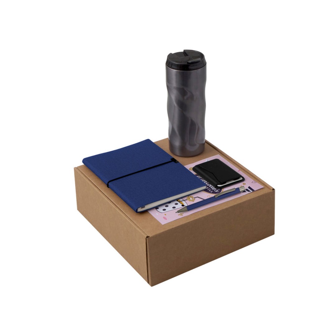 Подарочный набор "Firm", синий