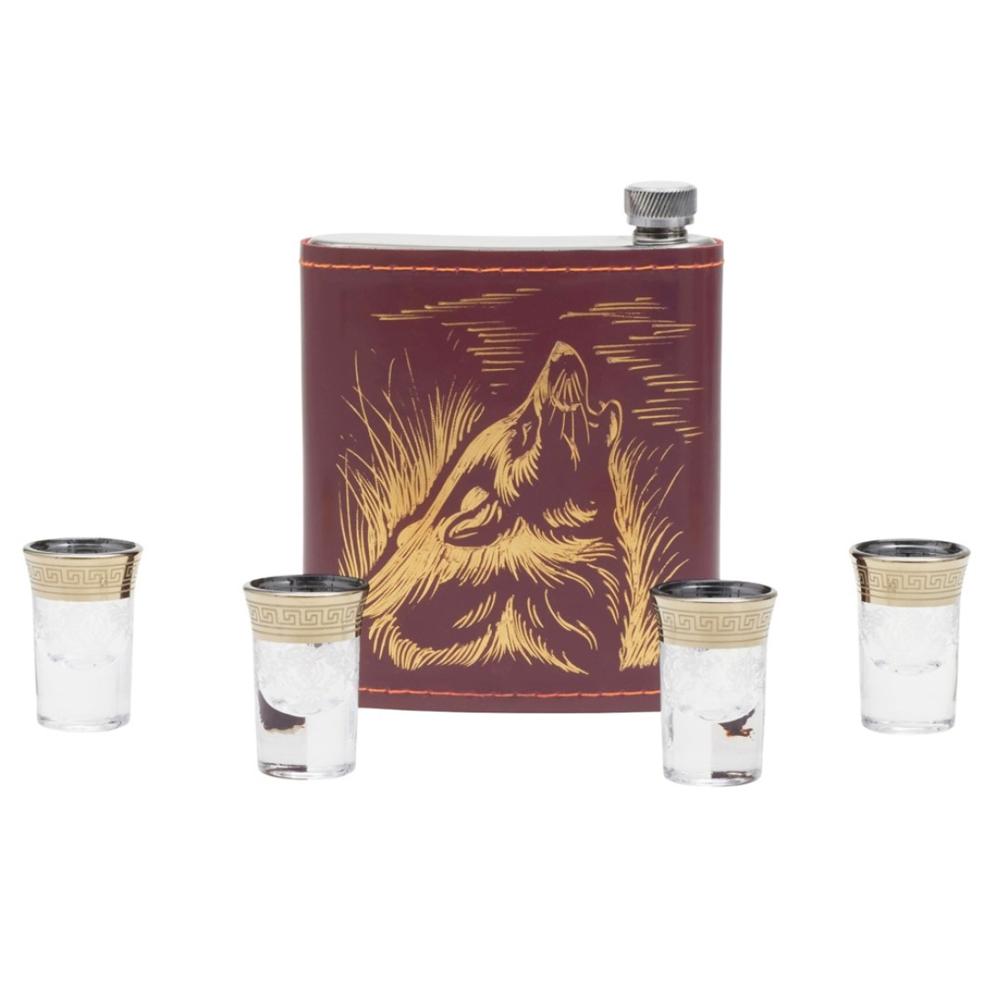 Набор «Подарочный», бордовый/золотистый