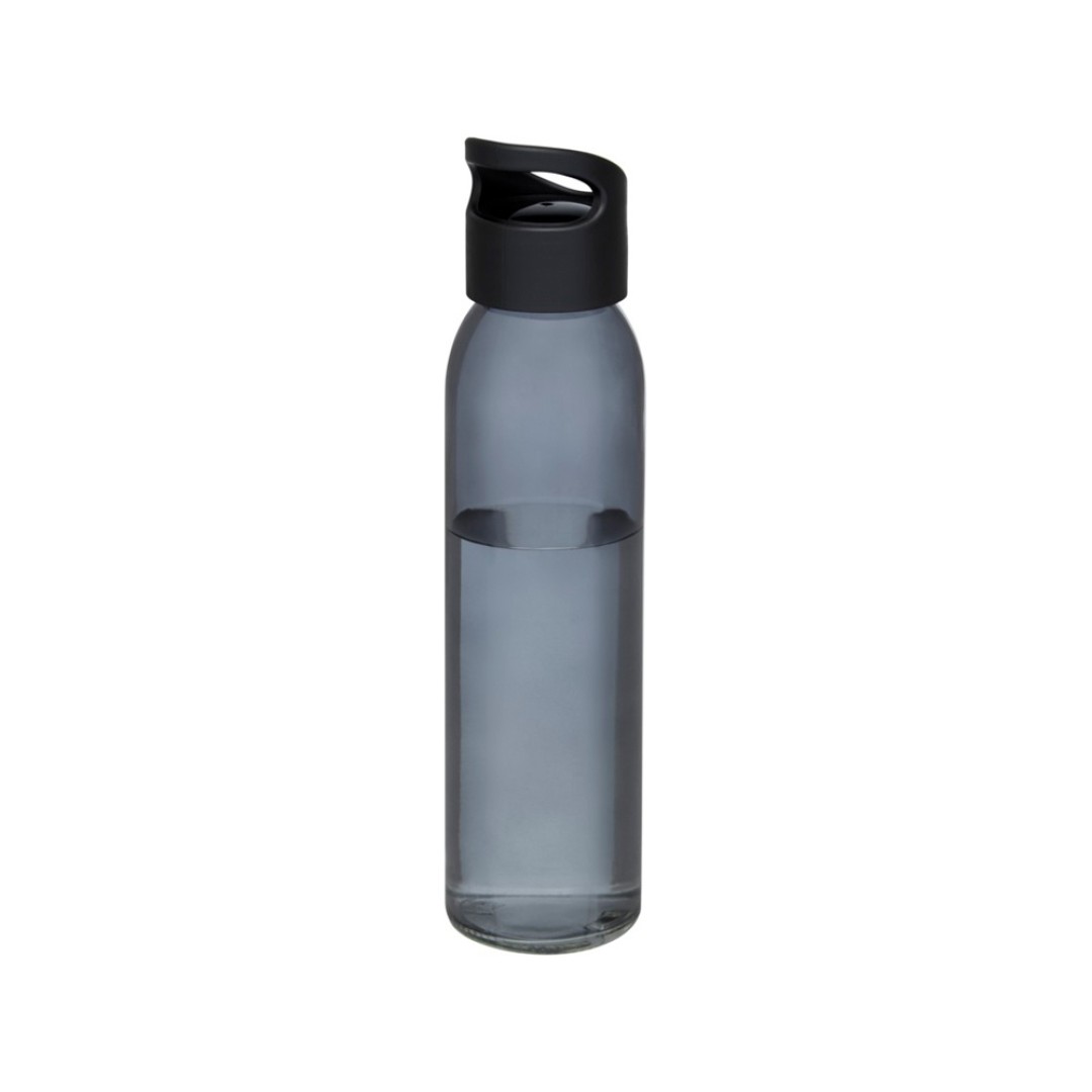 Спортивная бутылка Sky из стекла объемом 500 мл, черный