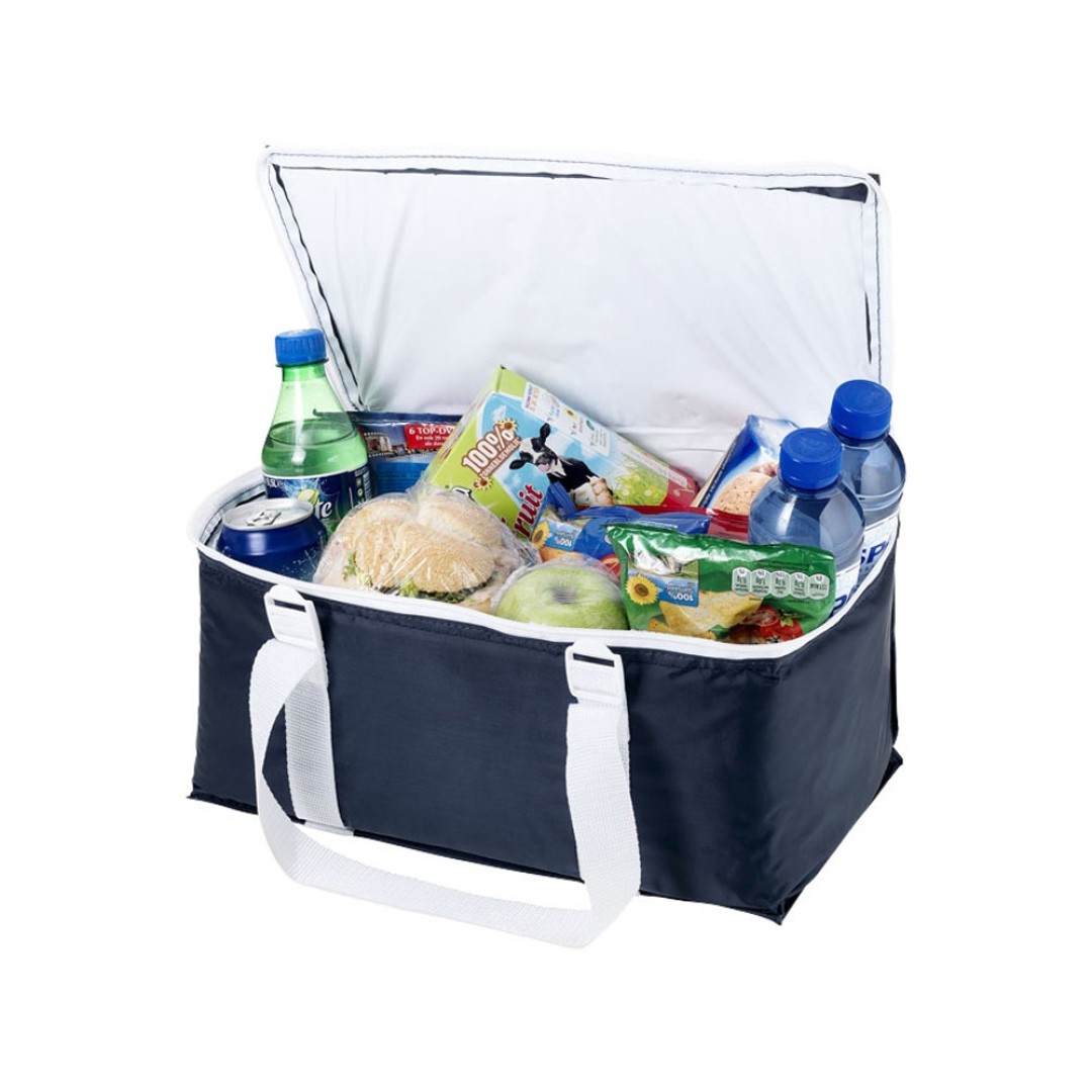 Сумка-холодильник "Lavrik", белый/темно-синий