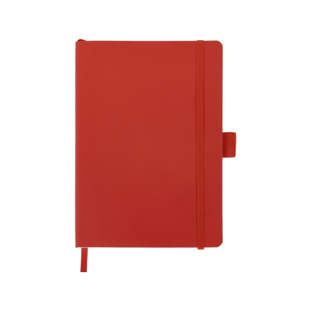 Блокнот "Vision 2.0" А5 в гибкой обложке, красный