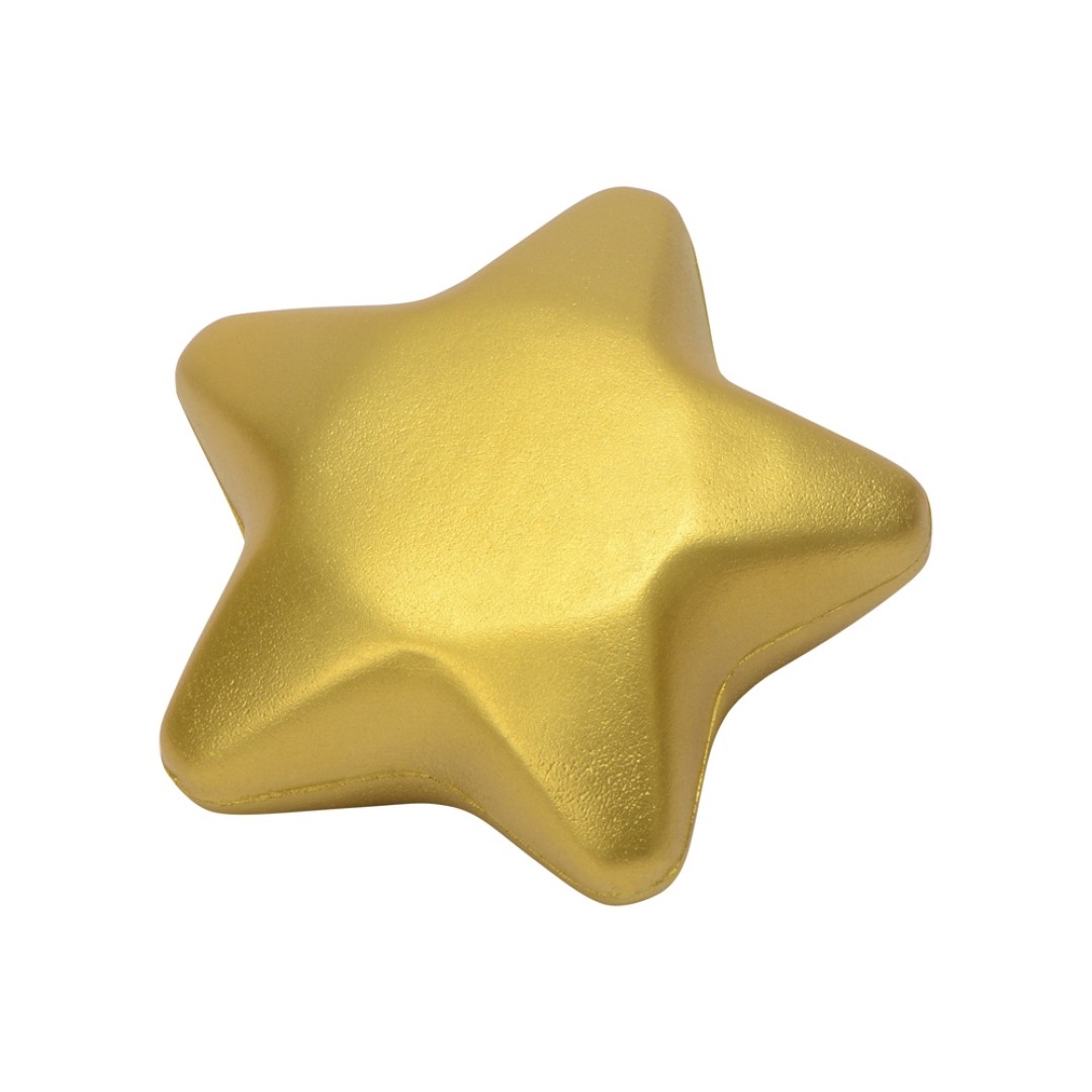 Антистресс "Звезда", золотистый