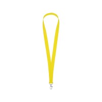 Ланьярд с карабином, желтый