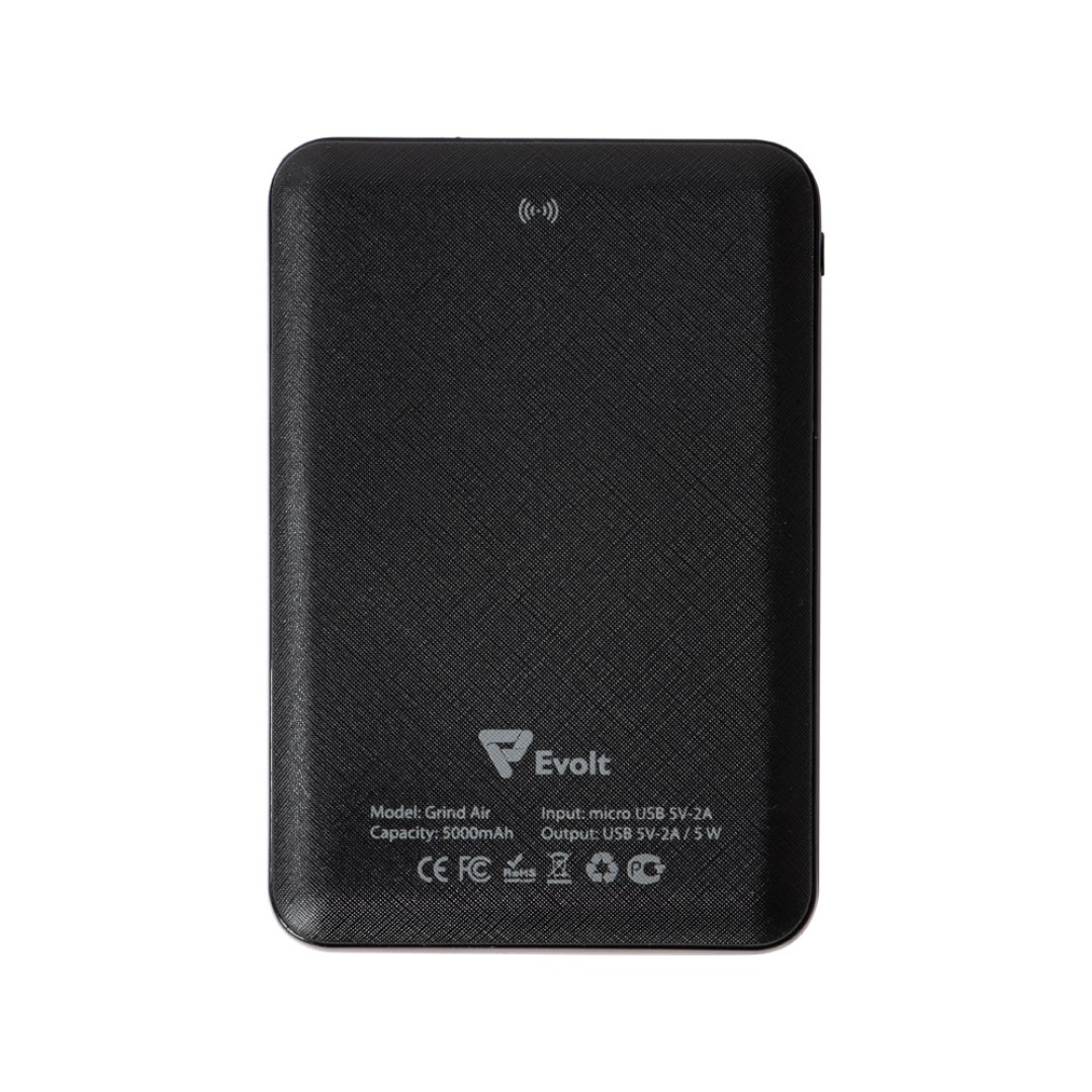 Беспроводной внешний аккумулятор «Grind Air» v. 2, 5000 mAh