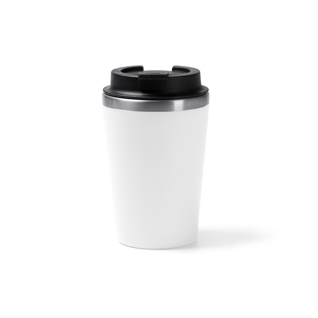 Термокружка HORAN с двойными стенками, белый