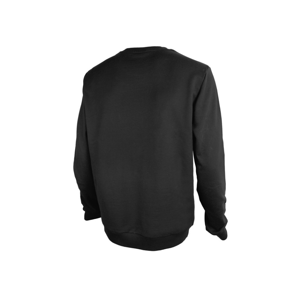 Свитшот "Motion" унисекс с начесом, черный