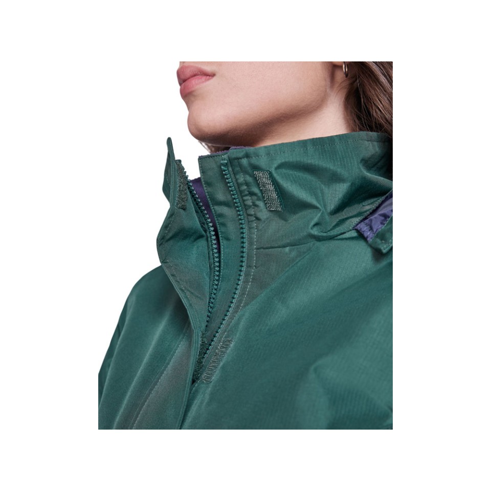 Парка утепленная «America» женская, бутылочный зеленый