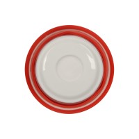 Фарфоровая кружка с двойными стенками "Toronto", 300 мл, красный