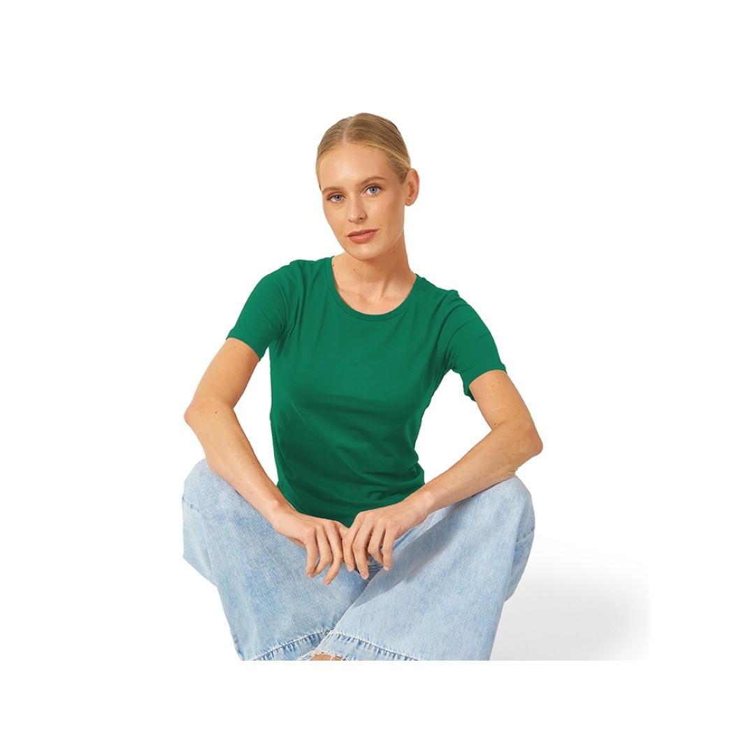 Футболка "Heavy Super Club" женская, зеленый