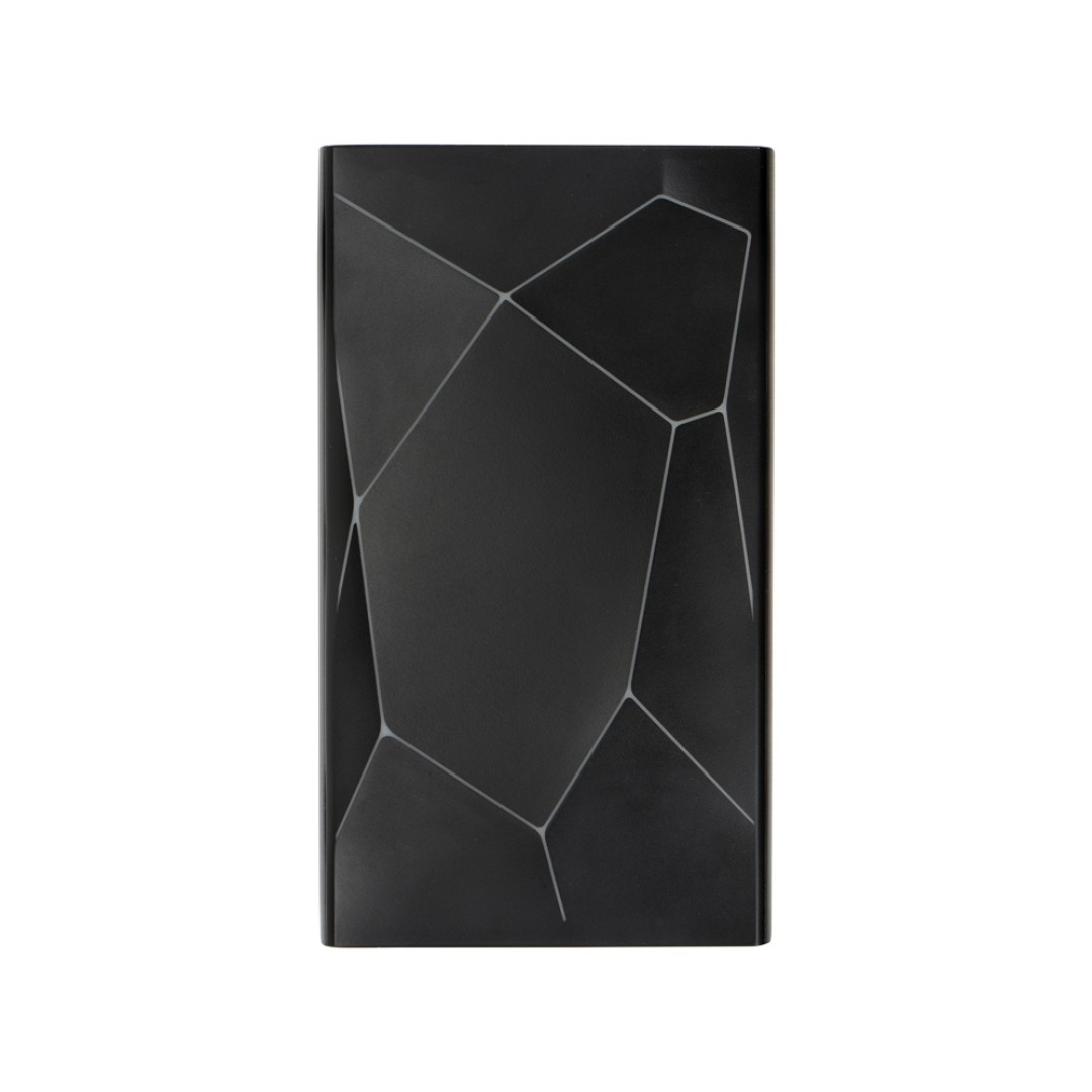 Портативное беспроводное зарядное устройство "Geo Wireless", 5000 mAh, черный