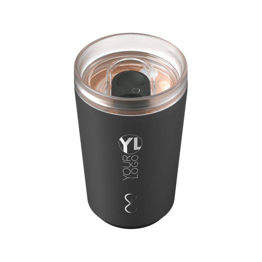 Ocean Bottle термостакан объемом 350 мл - Черный