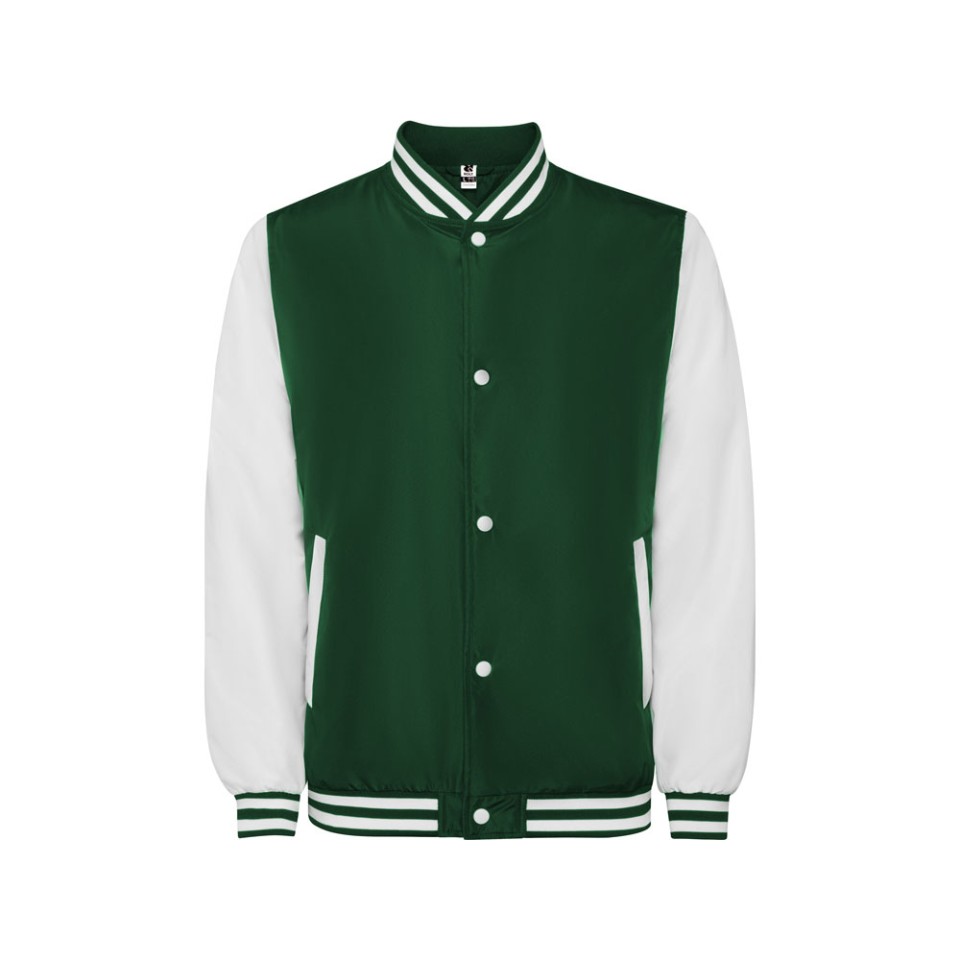 Бомбер утепленный «California» унисекс, бутылочный зеленый