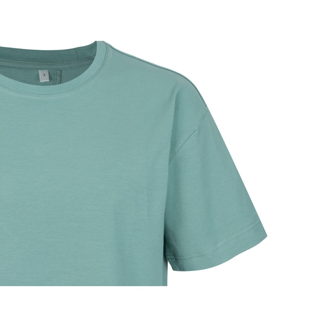 Футболка оверсайз «Vienna» унисекс , припылено-бирюзовый